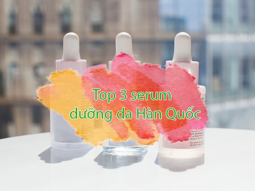top 3 serum dưỡng da tốt nhất của Hàn Quốc-1