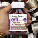 Review viên nhai Calcium + Vitamin D3 Kids Chewable Healthy Care-1