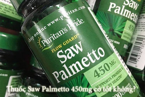 Thuốc Saw Palmetto 450mg có tốt không?-1