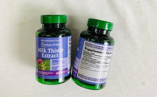 Thuốc bổ gan Milk Thistle Extract 1000mg cách dùng?-1