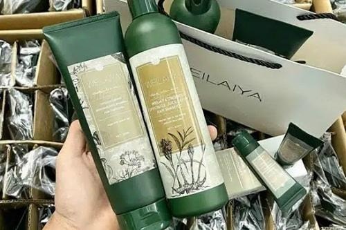 Cách nhận biết dầu gội gừng hà thủ ô Weilaiya thật giả-1