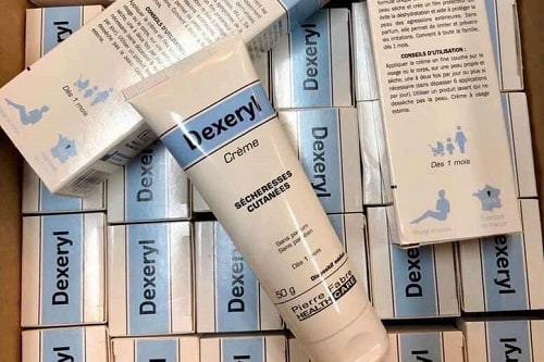 Kem dưỡng da trị nẻ chàm Dexeryl Creme review-1