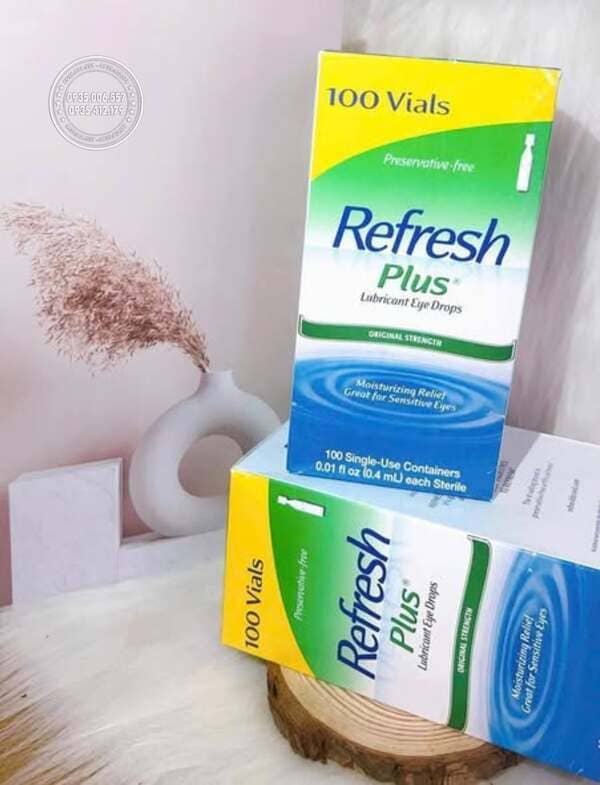 Giới thiệu sản phẩm nước nhỏ mắt nhân tạo Refresh