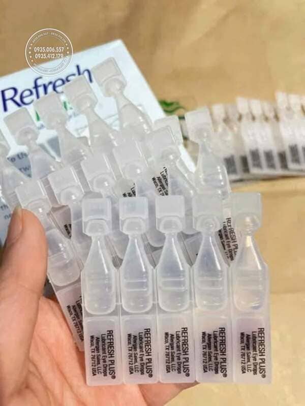 Hướng dẫn sử dụng thuốc nhỏ mắt Refresh Plus đúng cách