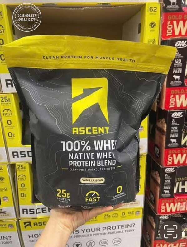 Ascent 100% Whey Protein là gì?