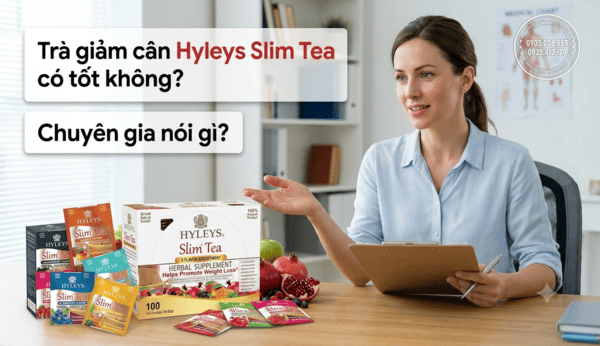 Trà giảm cân Hyleys Slim Tea có tốt không? Chuyên gia nói gì?