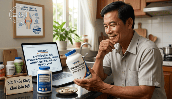 Review Nutricost Glucosamine With Chondroitin & MSM Có Hiệu Quả?