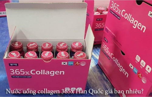Nước uống collagen 365x Hàn Quốc giá bao nhiêu?-1
