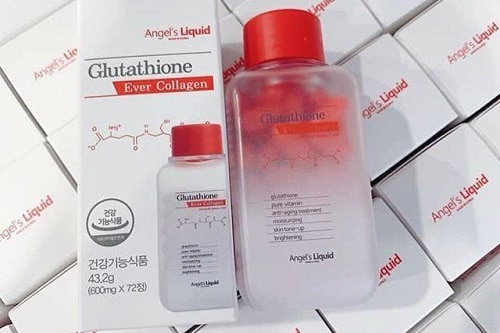 Viên uống trắng da Glutathione Ever Collagen review Hàn Quốc-1
