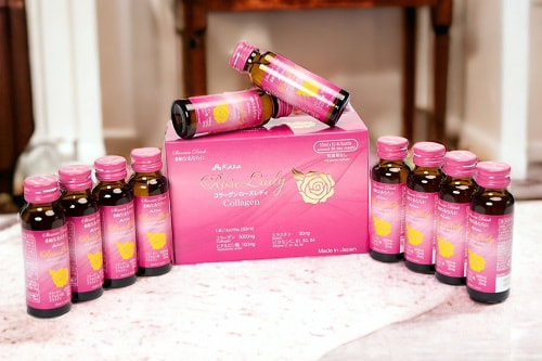 Nước uống Collagen Kaza Rose Lady thật giả cách phân biệt?-1