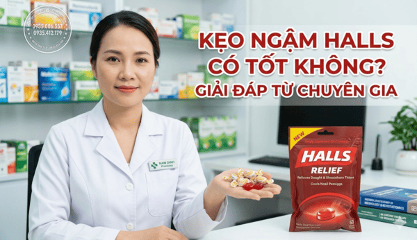 Kẹo ngậm Halls có tốt không? Giải đáp từ chuyên gia